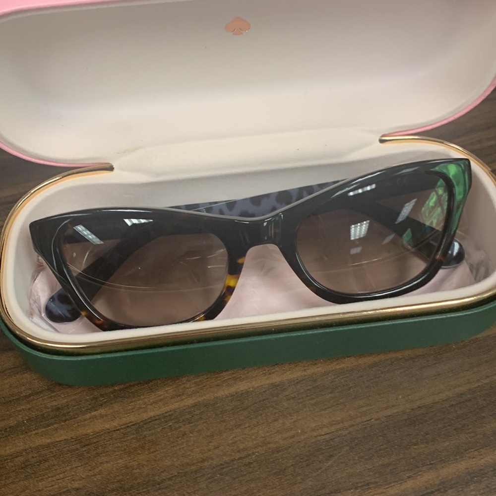 Kate Spade New York Johneta/S Havana/Brown Sunglasses NWT Includes Case